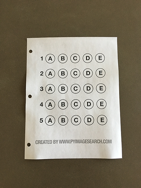 十五、答题卡扫描